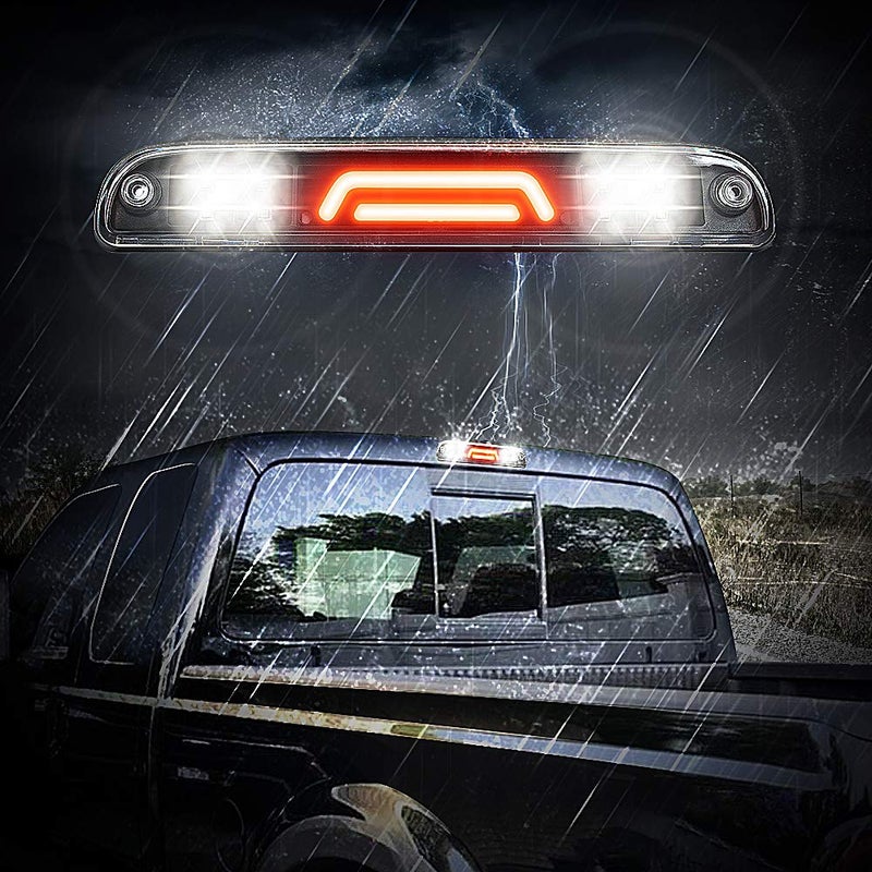 RANSOTO 3rd Third Brake Light Compatible with 1999-2016 Ford F250 F350 F450 F550 Super Duty Ranger, Mazda B-Series Cargo LED Bar High Mount Stop Lamp Replaces YC3Z13A613BA - Image 1